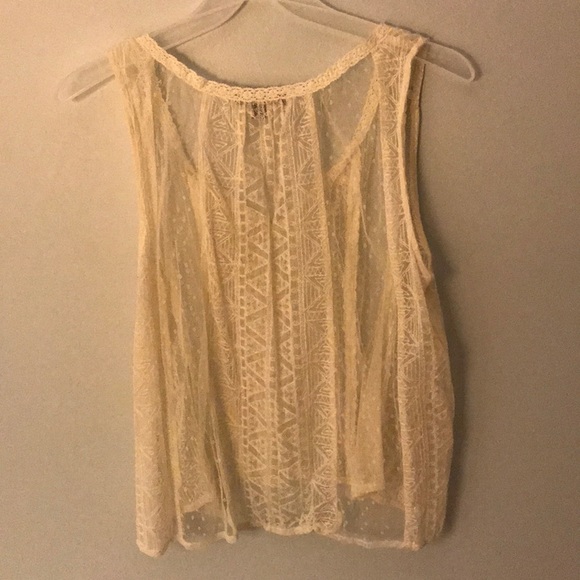 Sheer Sleeveless Top - Picture 5 of 5